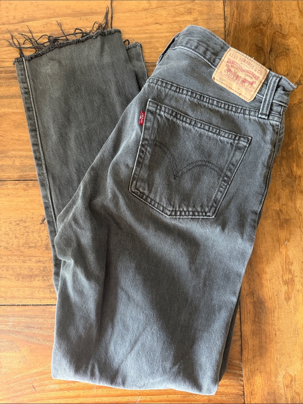 Levi's Women’s 501 Straight-Leg Jeans with Red Tab